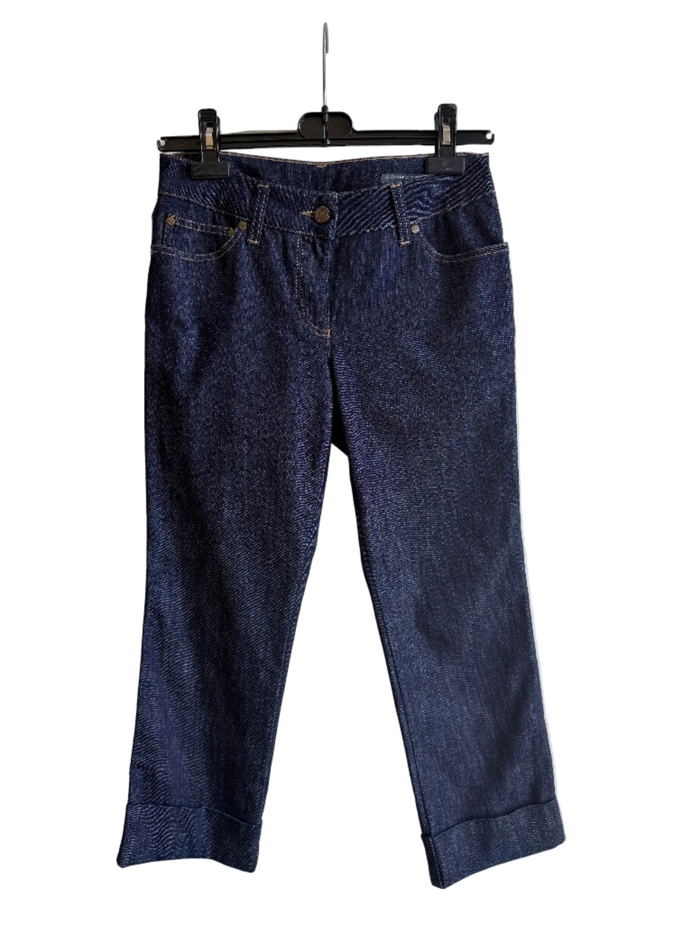 Alexander McQueen cropped jean